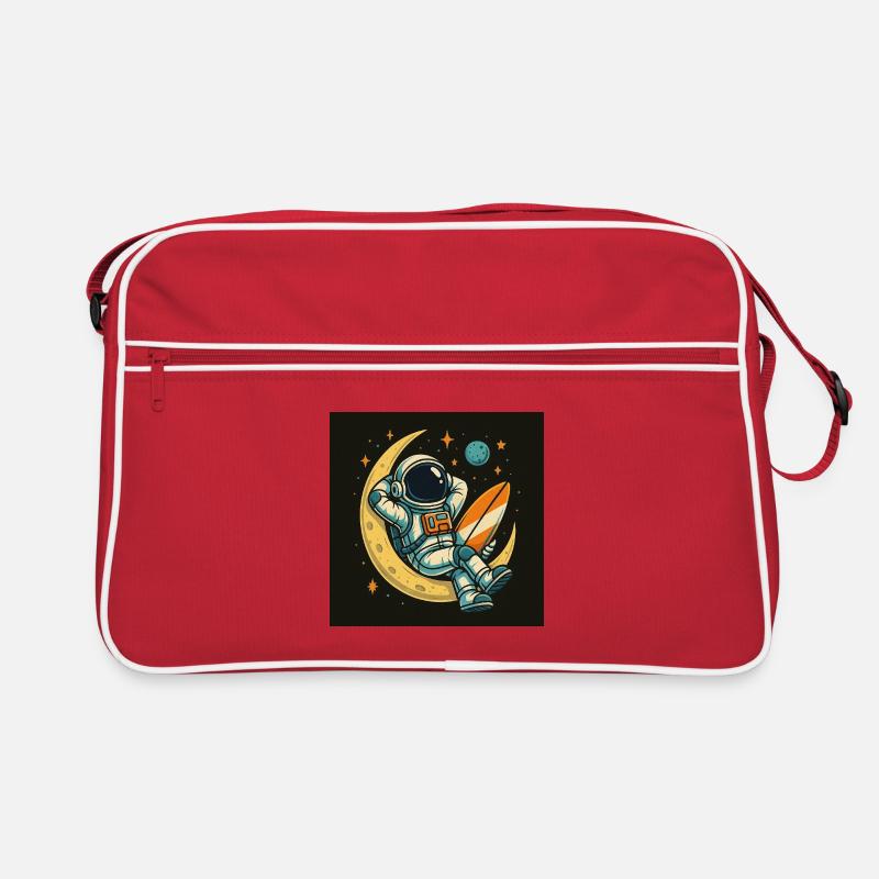 Lunar Cosmos Astro Surfer Retro Bag