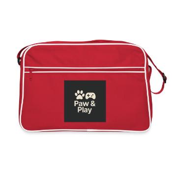 Patate et jeu - Sac Retro - rouge/blanc - Devant