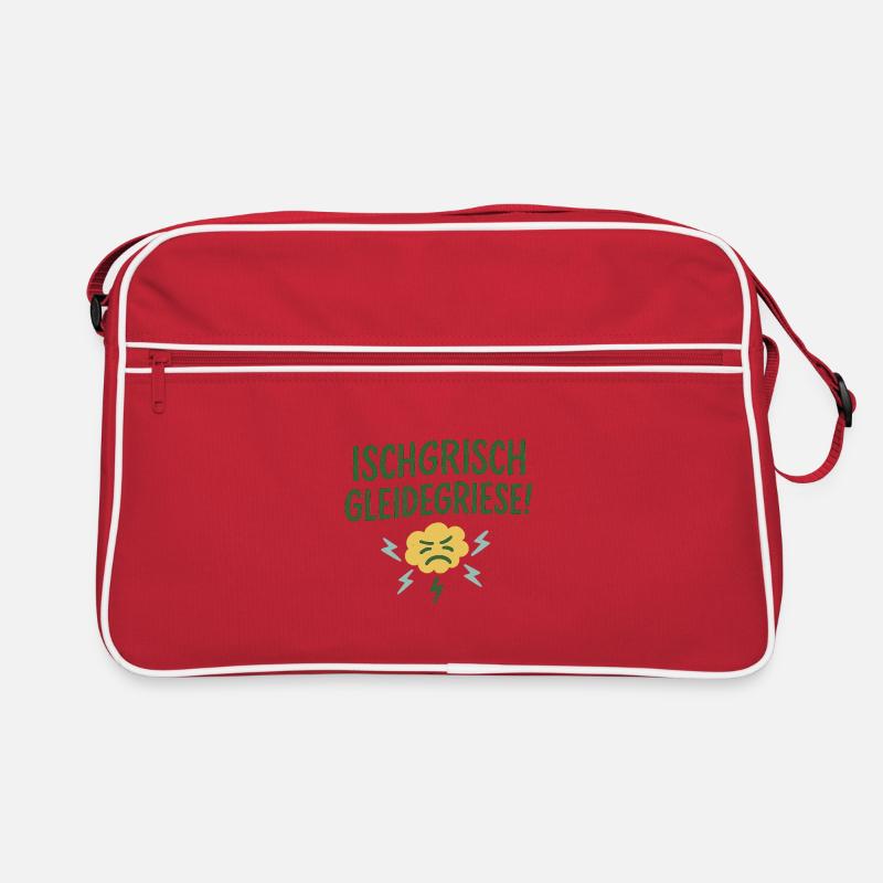Ischgrisch gleidegriese! Retro Tasche