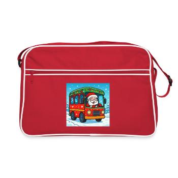 ChatOn_image - Retro Tasche - Rot/Weiß - Vorne