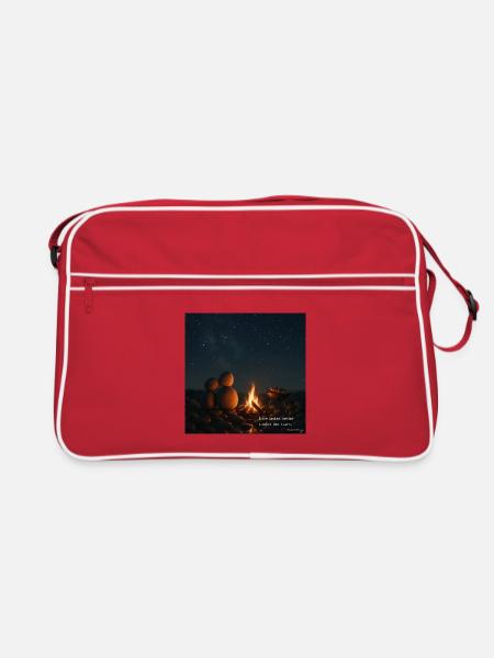 Mar&Mug story's - Retro Bag - red/white - Front