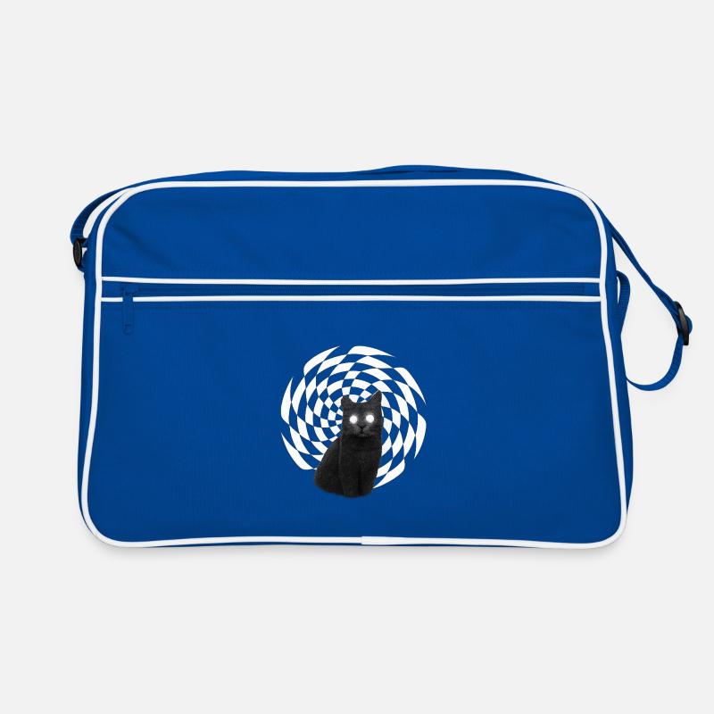 Spiral Cat Retro Tasche