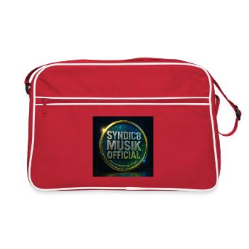 Syndic8 Musique Badge Cosmic Metal - Sac Retro - rouge/blanc - Devant