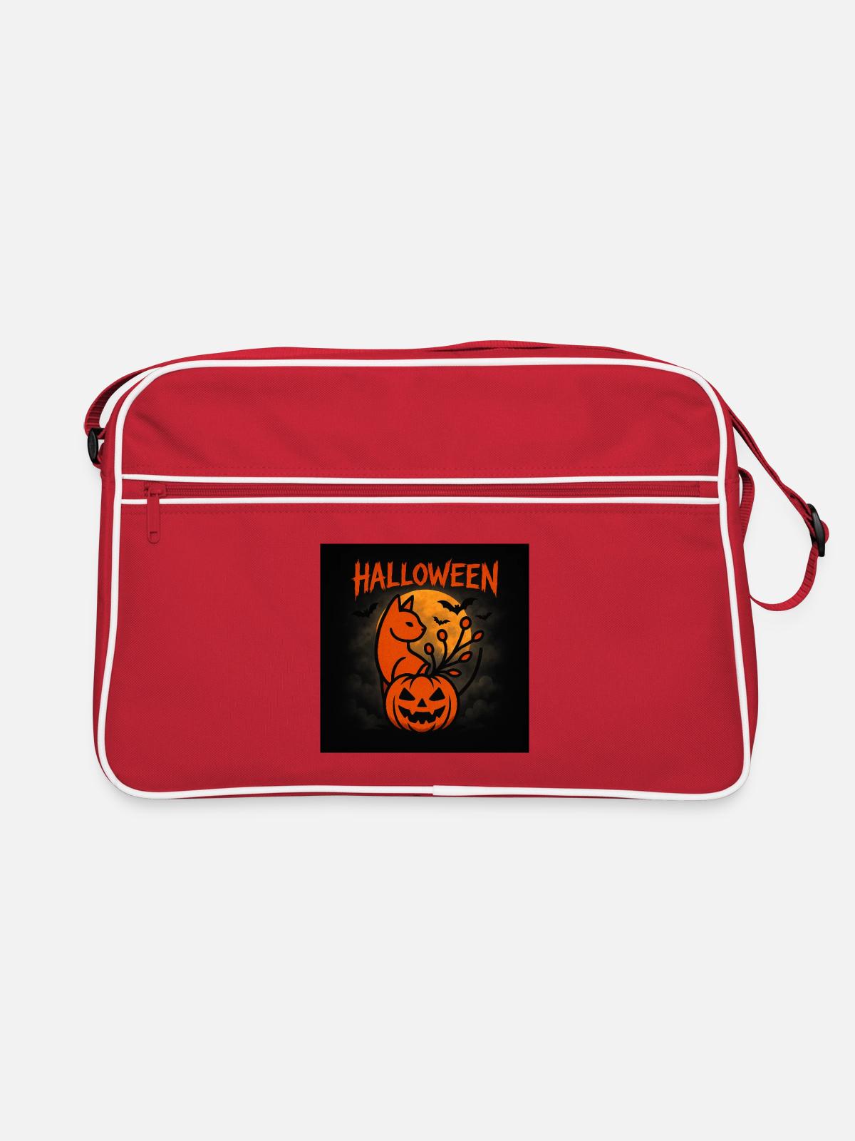 Findu Fashion - Retro Bag - red/white - Front