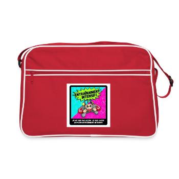 Intensive Gamer Training - Retro Bag - red/white - Front