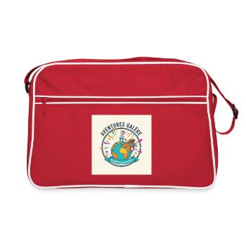 Adventures Galley World in Action - Retro Bag - red/white - Front