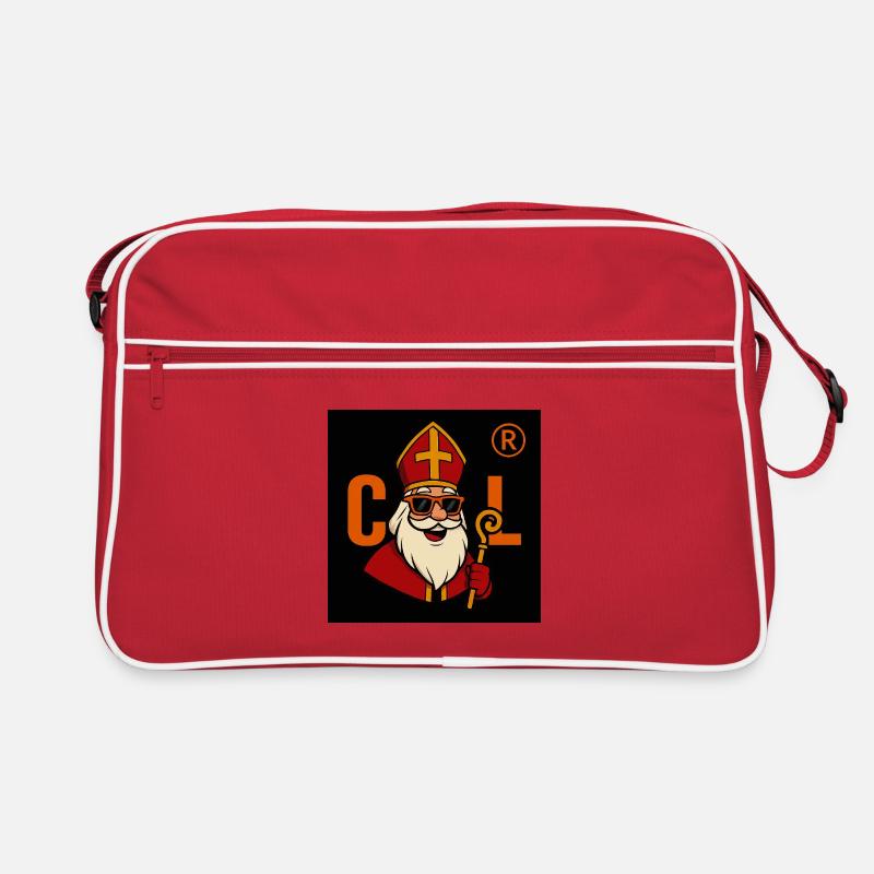 Sinterklaas avec lunettes de soleil Sac Retro