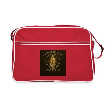 Pactum Elysium - Sac Retro - rouge/blanc - Devant