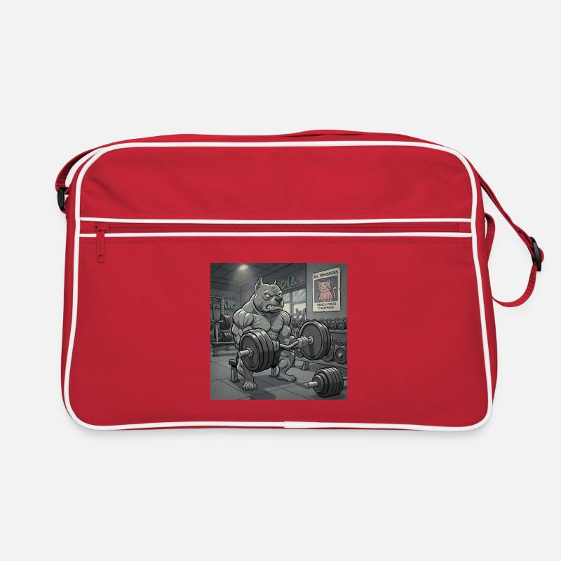 Pitbull-Gym Retro Tasche