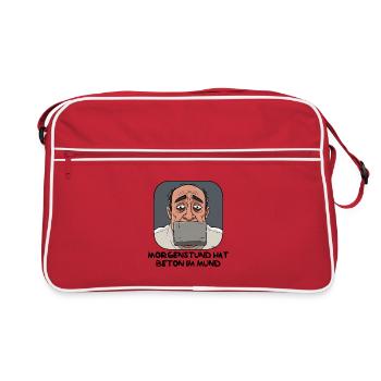 Bildschirmfokus Cartoon - Retro Tasche - Rot/Weiß - Vorne