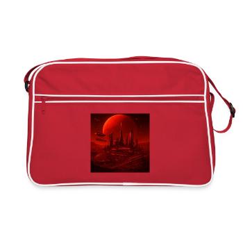 RockyZoo61 - Sac Retro - rouge/blanc - Devant