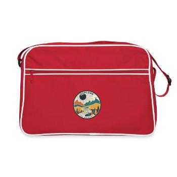 Expedition into the unknown - Retro Bag - red/white - Front