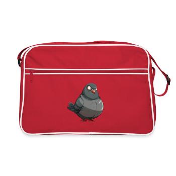 Grim Dove - Sac Retro - rouge/blanc - Devant