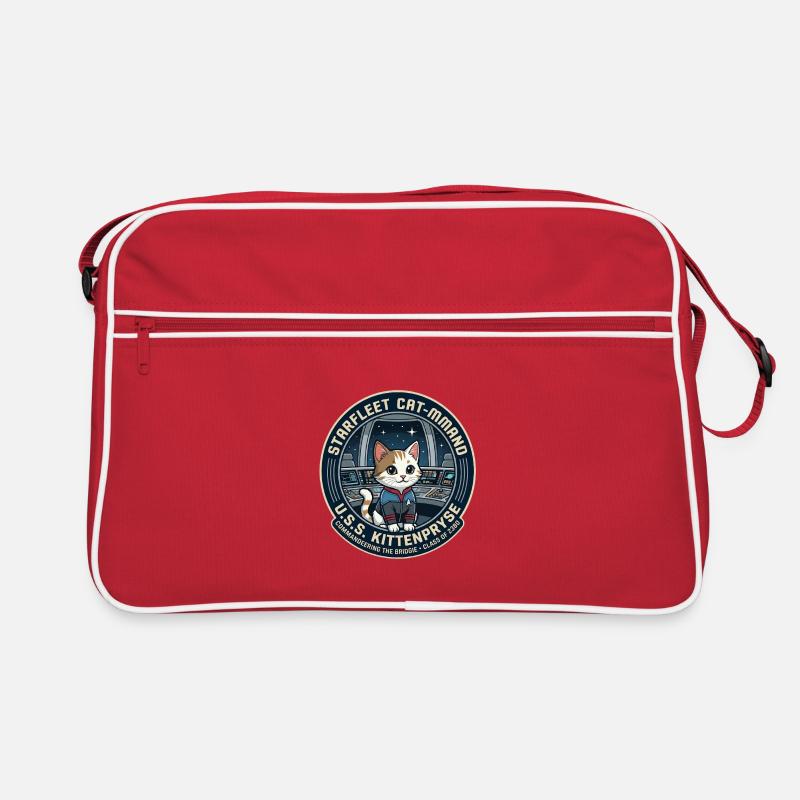 Kitty Captain Kittenpryse Retro Bag