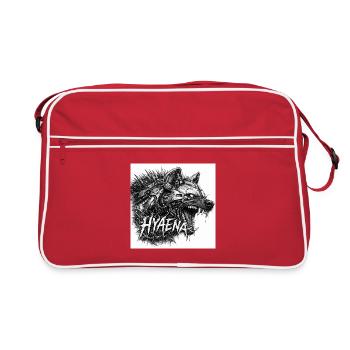 Armure de Cyber Hyène - Sac Retro - rouge/blanc - Devant
