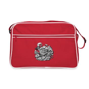 Geology - Retro Bag - red/white - Front