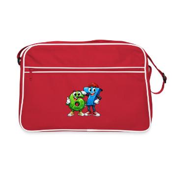 67 sixseven - Sac Retro - rouge/blanc - Devant