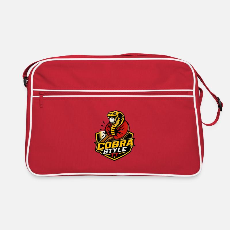 Cobra Style Table Tennis - Sac Retro - rouge/blanc