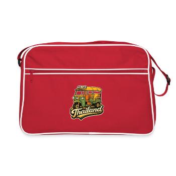 Thai Tuk Tuk Retro Edition - Retro Bag - red/white - Front