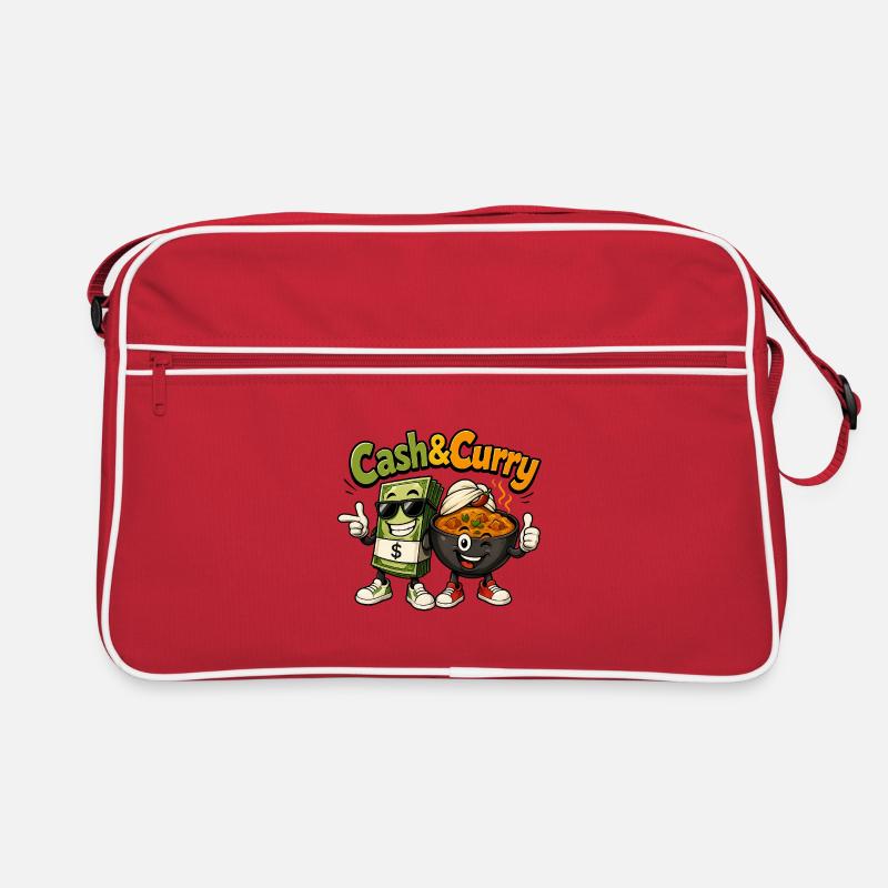 Duo de dessins animés Cash & Curry Sac Retro