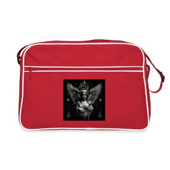 L’Ange Déchu - Sac Retro - rouge/blanc - Devant