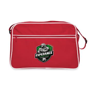 Aigle sportif vert et noir - Sac Retro - rouge/blanc - Devant