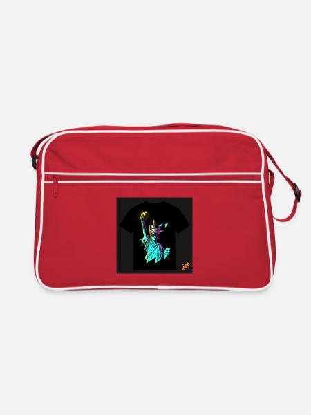 Liberty Upgrade: State 52 - Retro Tasche - Rot/Weiß