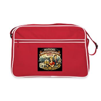 German economic miracle - Retro Bag - red/white - Front