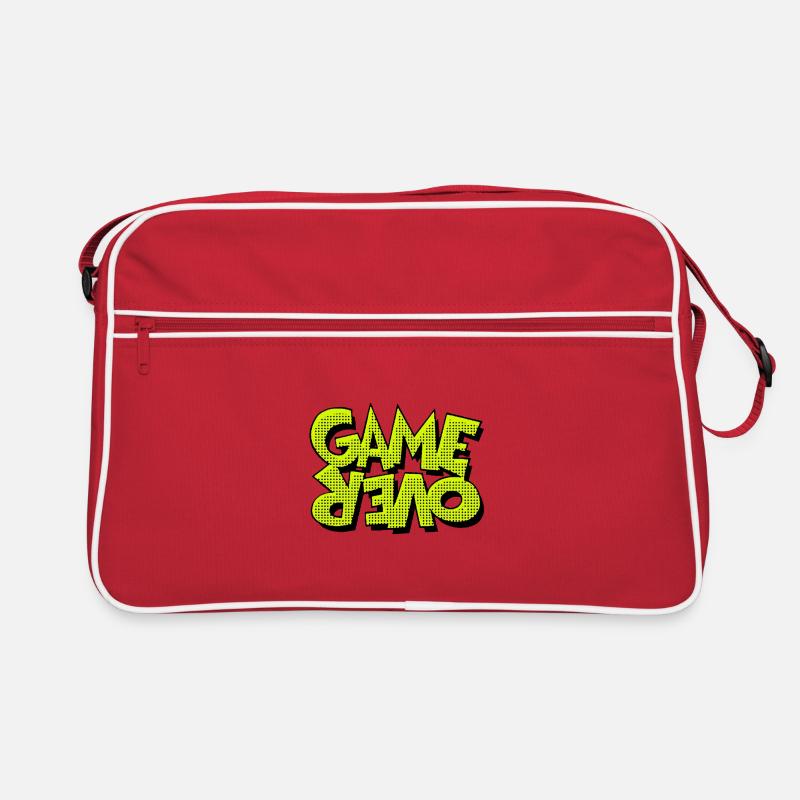 Game Over Retro-Pixel-Design Retro Tasche
