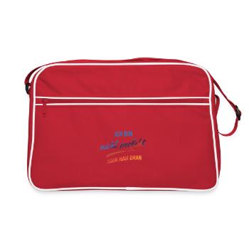 Not perfect, close - Retro Bag - red/white - Front