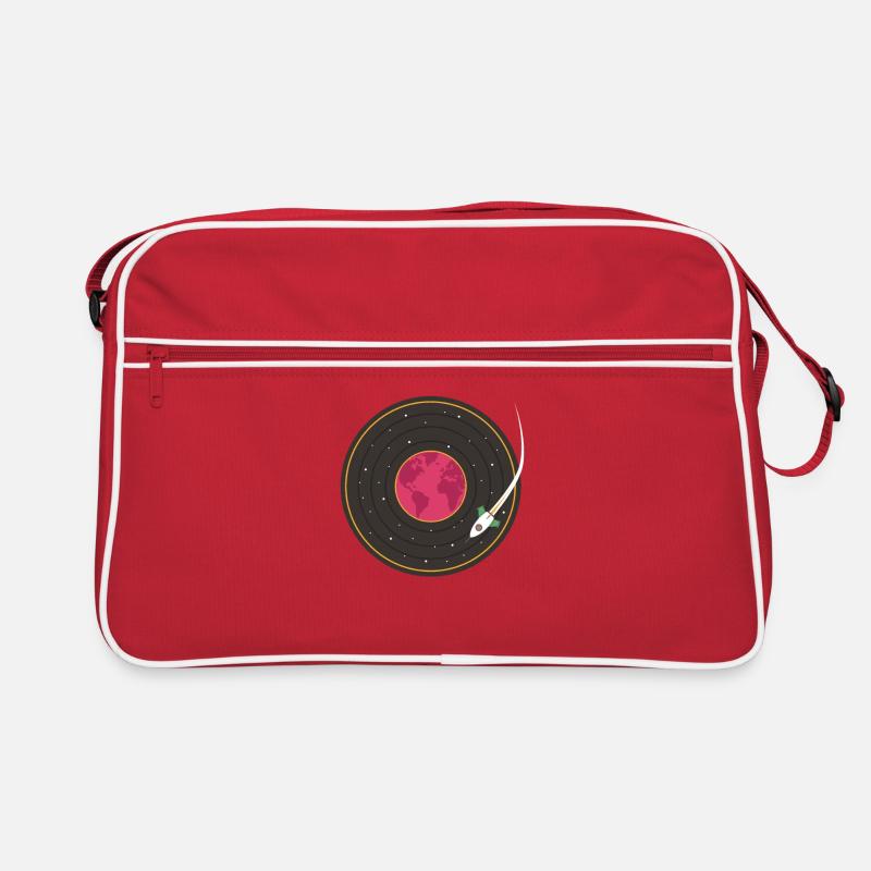 Vinyle Galaxy Space Space Retro Musique Sac Retro