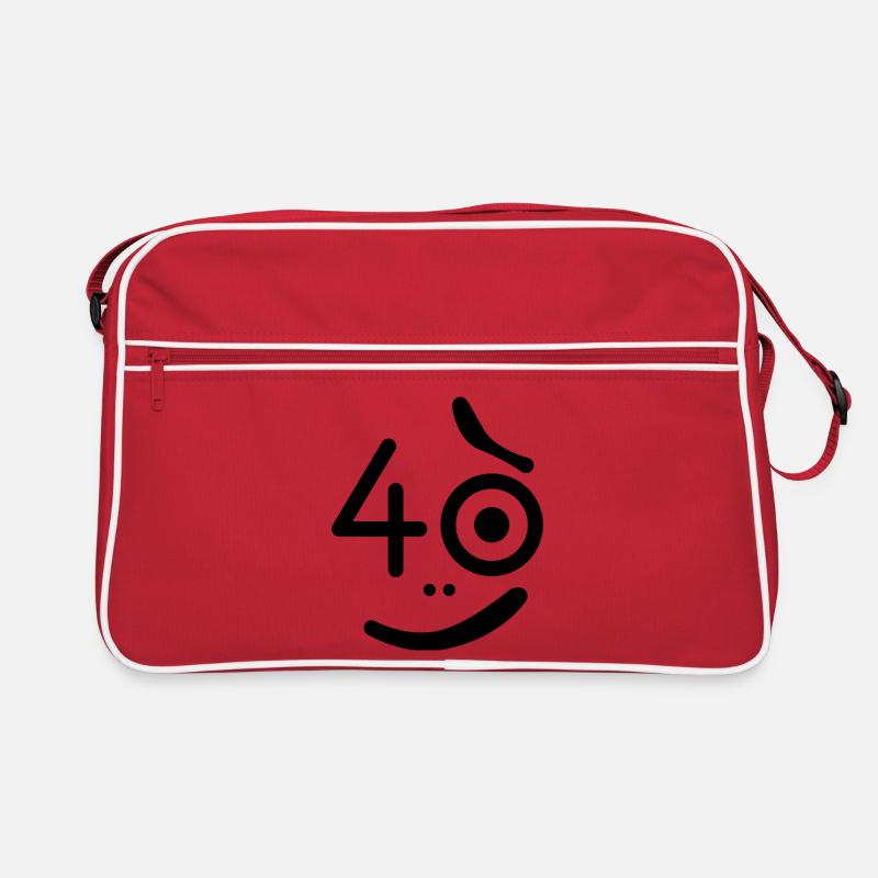 40 Jahre - so what? Retro Tasche