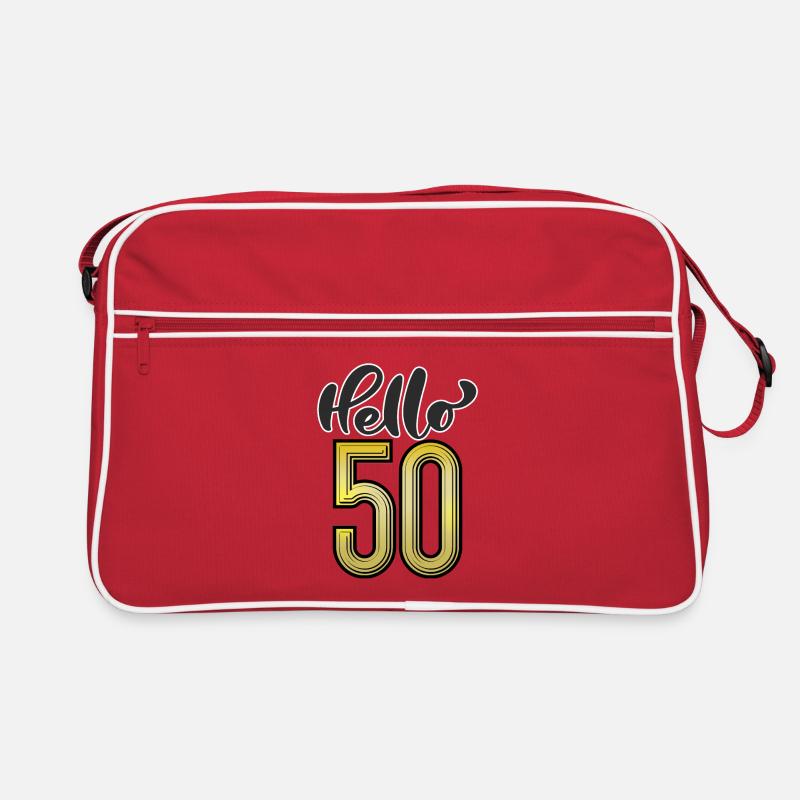 Hello 50 Retro Tasche