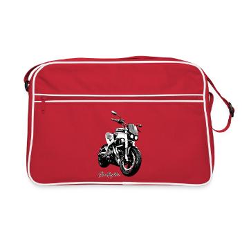 street Fighter - Sac Retro - rouge/blanc - Devant