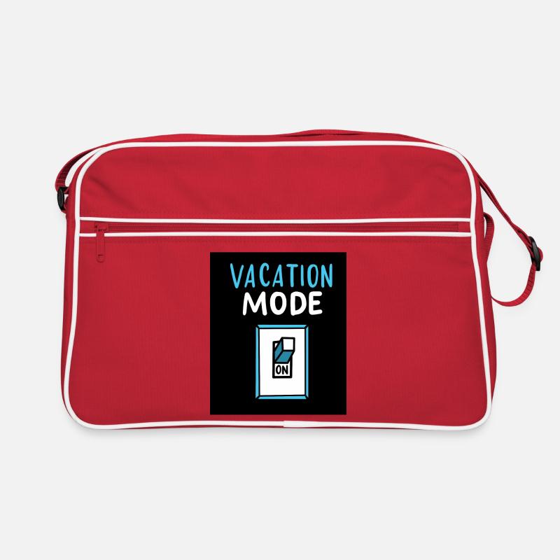 Ambiance de vacances Vacances Vacances - Sac Retro - rouge/blanc