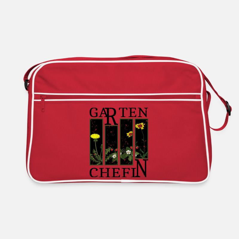 Garten Chefin Retro Tasche