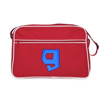 9 - Retro Bag - red/white - Front