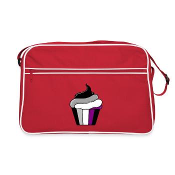 Cupcake Ace Pride - Sac Retro - rouge/blanc - Devant