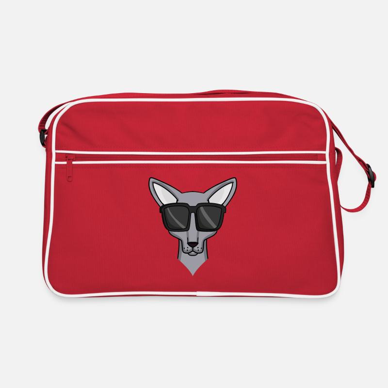 Chat Sphynx avec lunettes de soleil Sac Retro