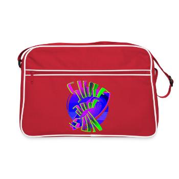Surfing and Sun - Surfboard - Retro Bag - red/white - Front