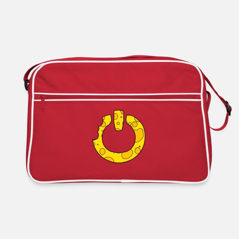 Cheese Power on Switch Retro Bag