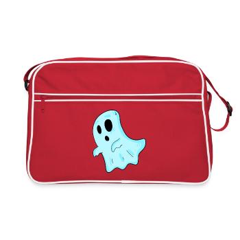 Geist - Retro Tasche - Rot/Weiß - Vorne