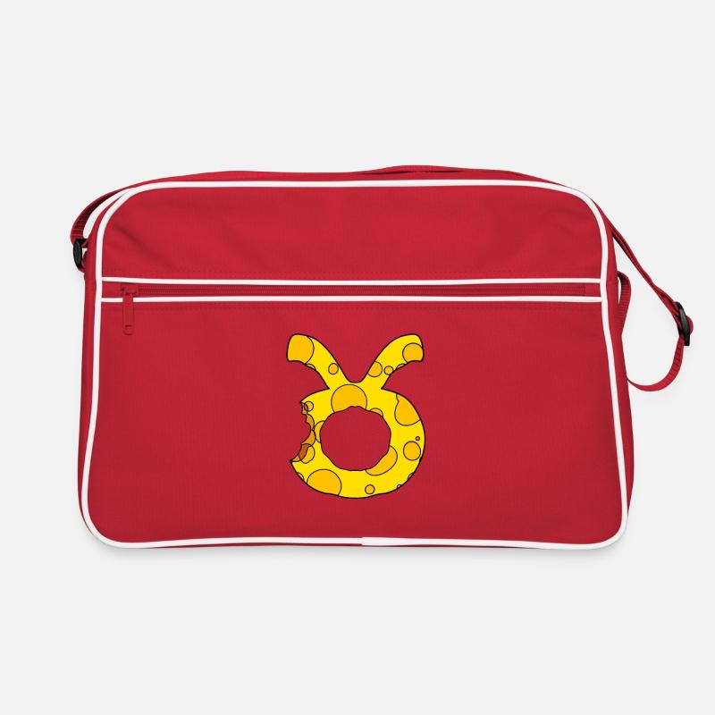 Sternzeichen Stier Retro Tasche