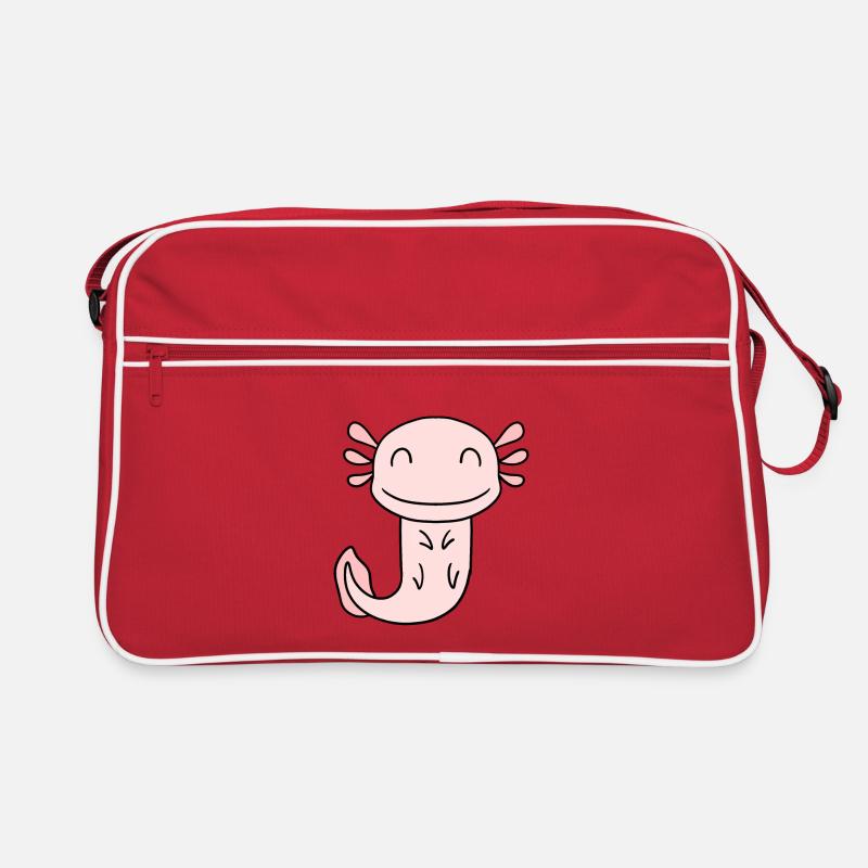 Axolotl Retro Tasche