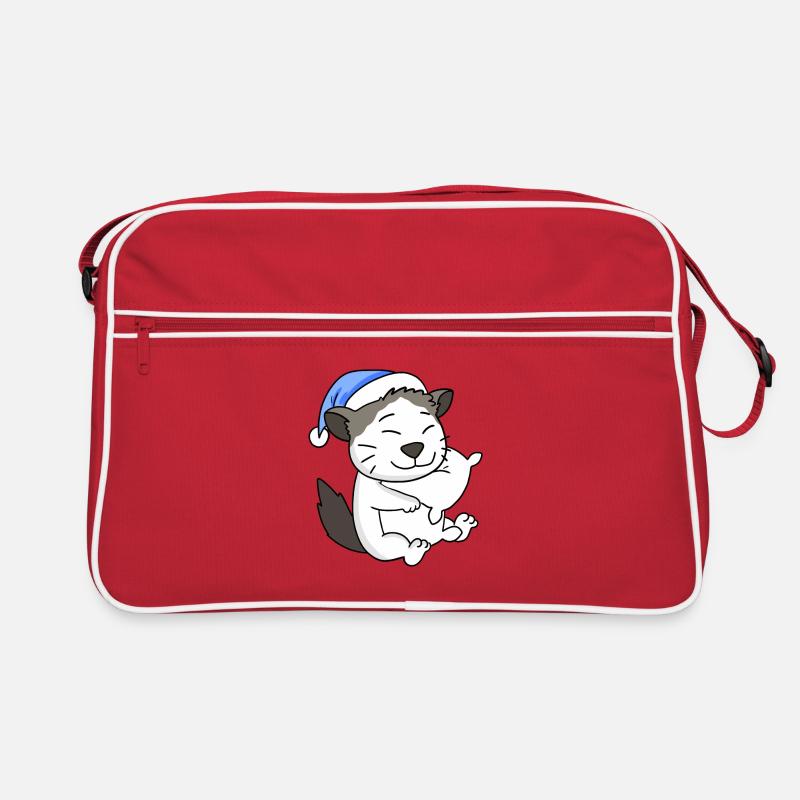 Katze Katzenrasse Ragdoll Retro Tasche