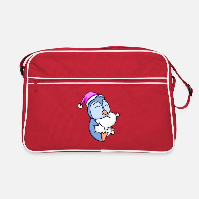 Pingouin avec oreiller Sac Retro
