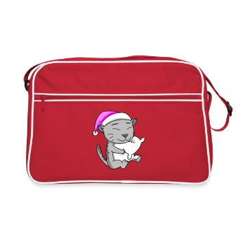Mau égyptien - Sac Retro - rouge/blanc - Devant