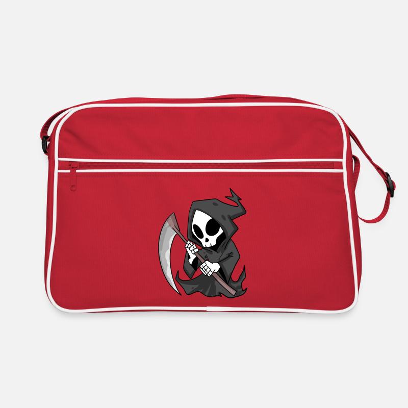 Grim Reaper with Scythe Retro Bag