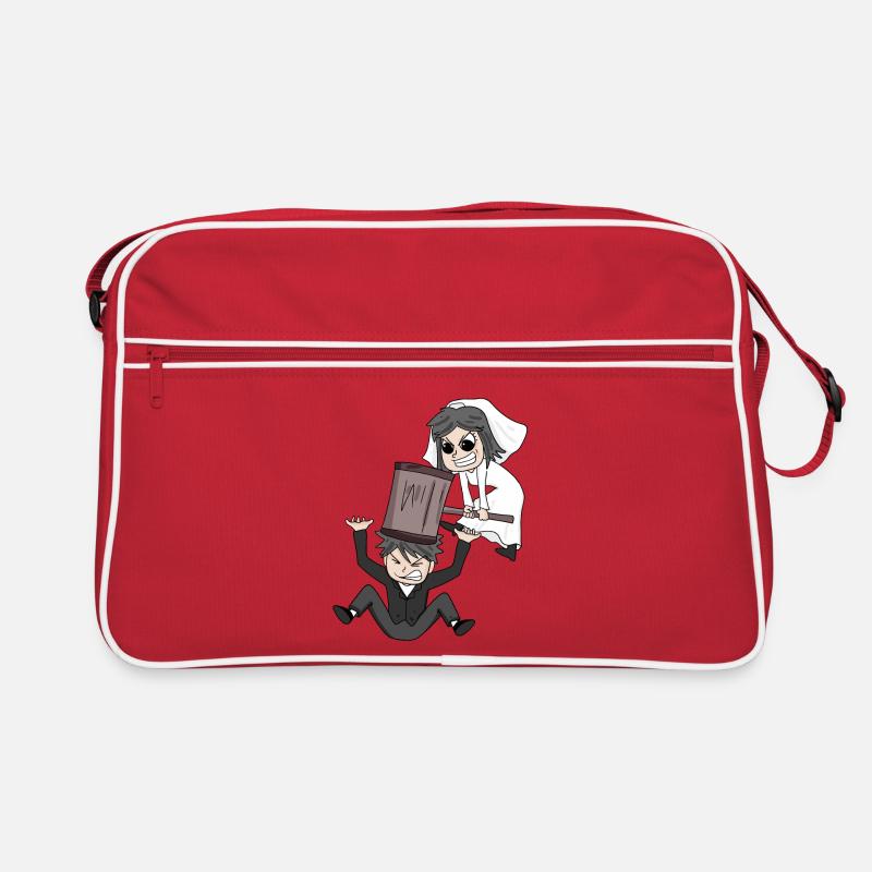 Drôle de mème de mariage Sac Retro