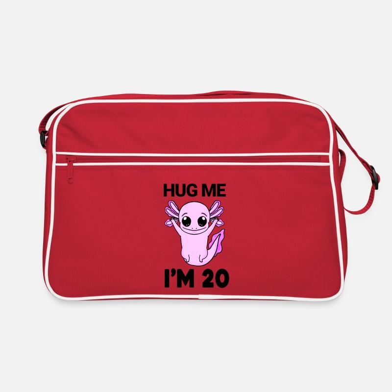 20 birthday - 20 years - hug Retro Bag